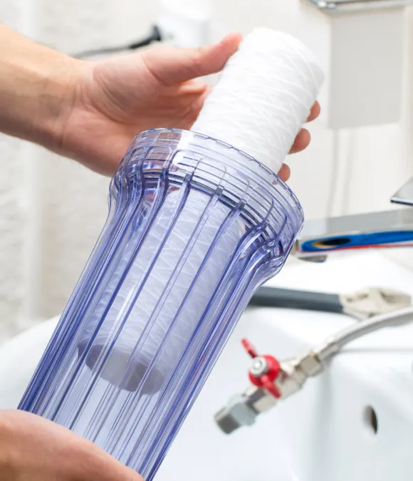 water treatment like iron filters